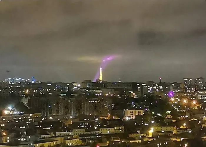 Chambre#1privée En Colocation Vue Sur Paris Tour Eiffel *